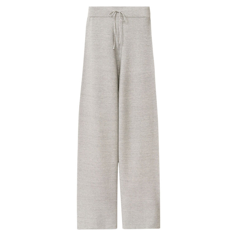 Brilliant Cotton Knit Drawstring Pant image number null