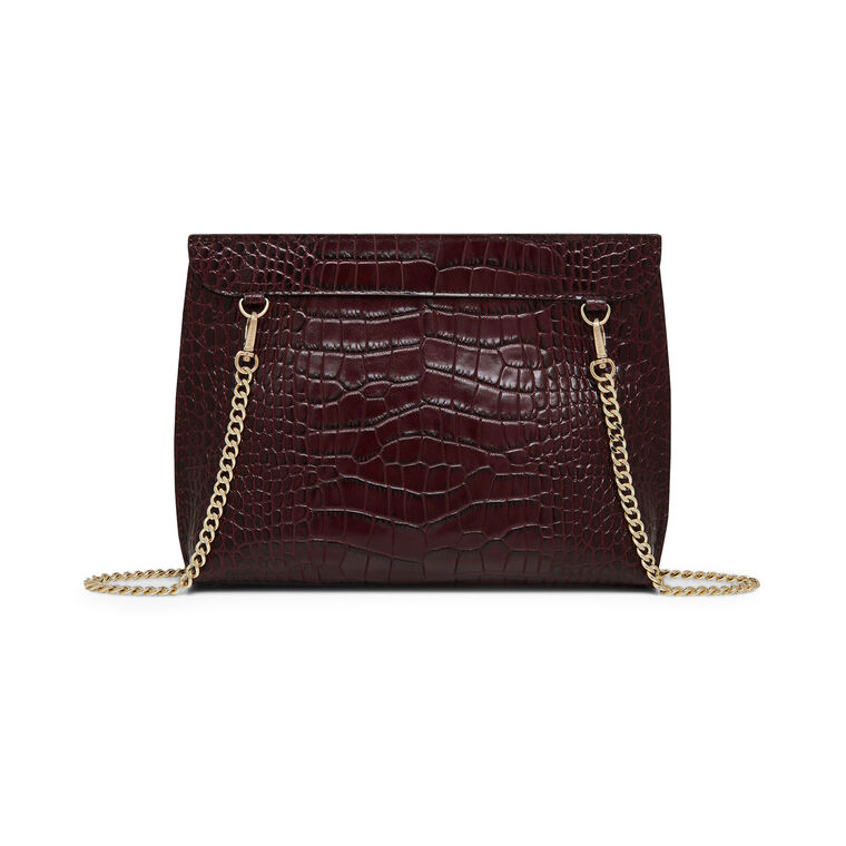 Croc-Embossed Stylist Bag image number null