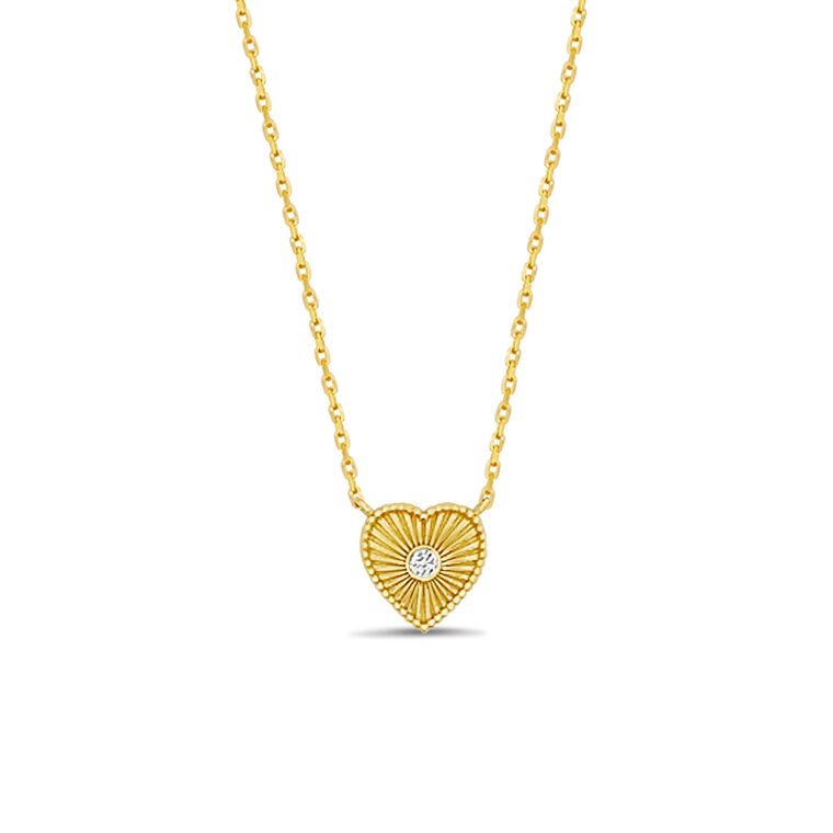 Liv Heart Necklace image number null