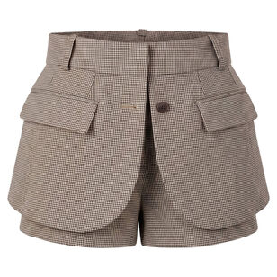 Jacket Hem Shorts
