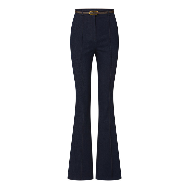 Gracie Belted Denim Pant image number null