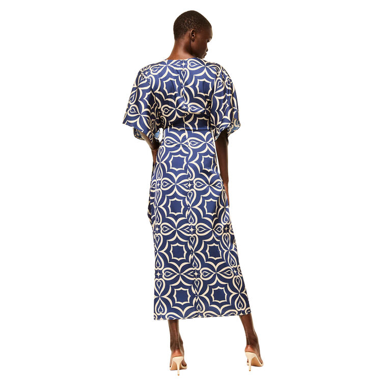 Hadassa V-Neck Midi Dress image number null