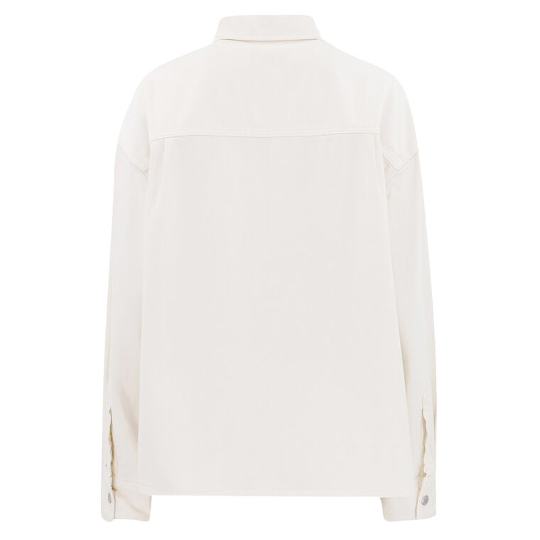 Gwen Denim Slice Shirt image number null