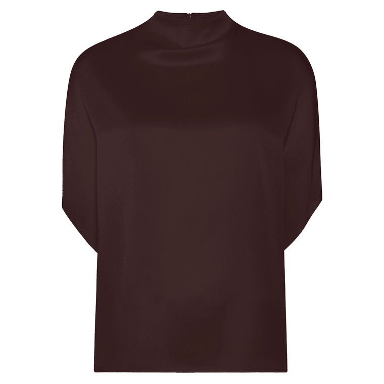 Satin Cape Tee image number null