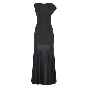 Fine Jersey Circle Hem Dress