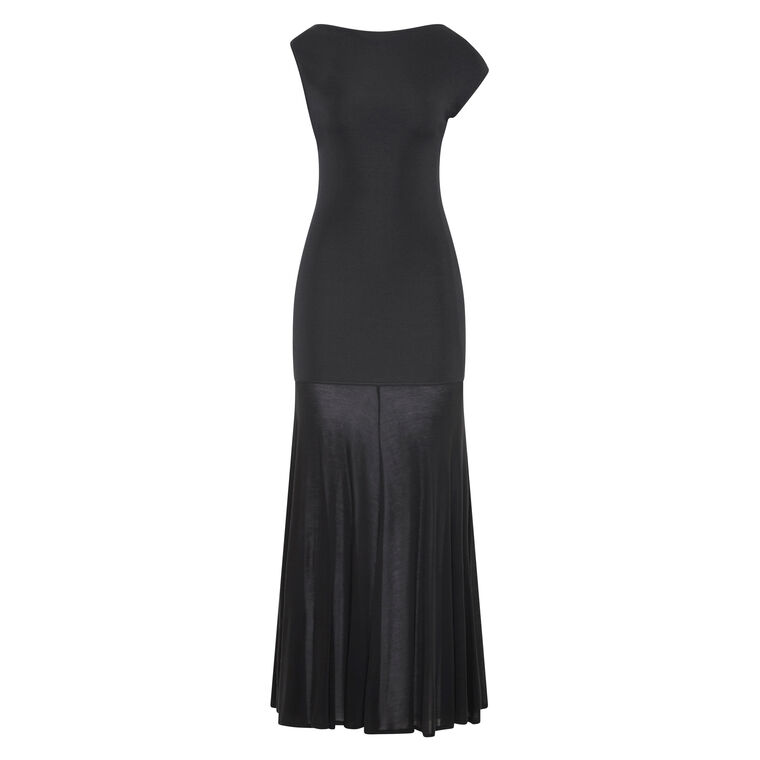 Fine Jersey Circle Hem Dress image number null