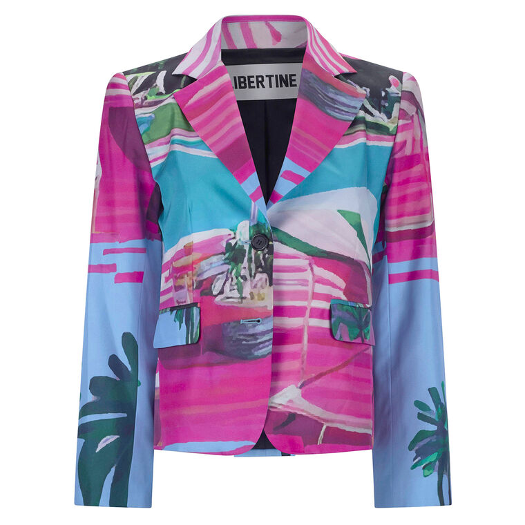 Poolside Long Sleeve Short Jacket image number null