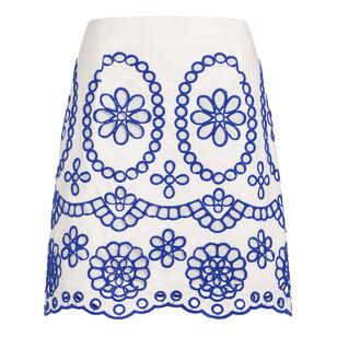 Orlee Eyelet Mini Skirt