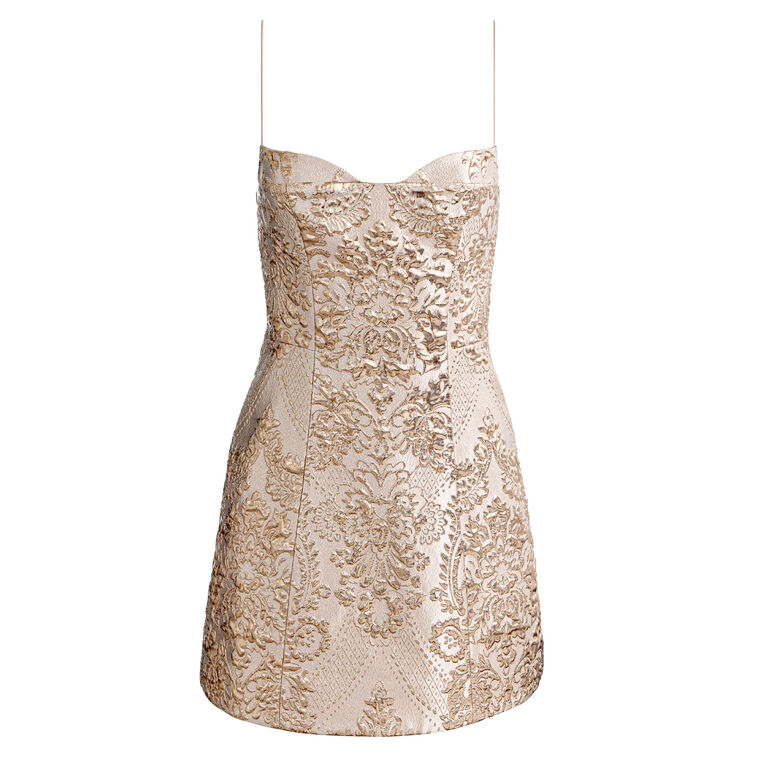 Hallie Peekaboo Mini Dress image number null