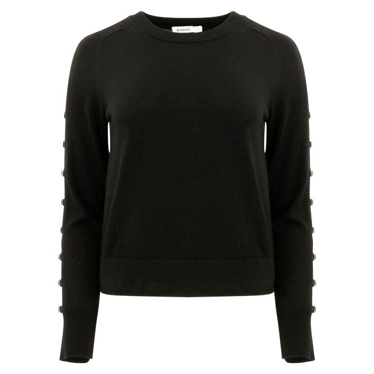 Kaitlyn Long Sleeve With Buckles Top image number null