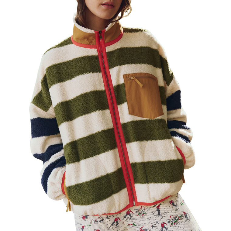 The Plush Terrain Full-Zip Fleece Sweater image number null