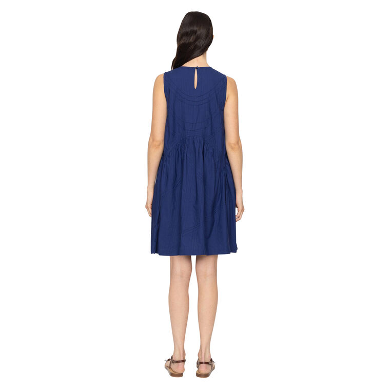 Camden Sleeveless Cotton Poplin Tunic image number null