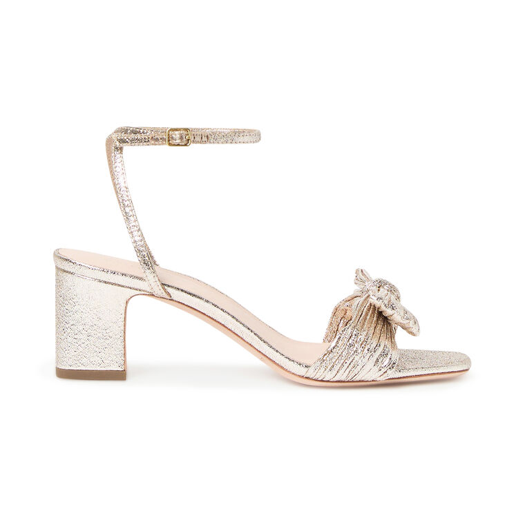 Kimora Pleated Bow Heel image number null