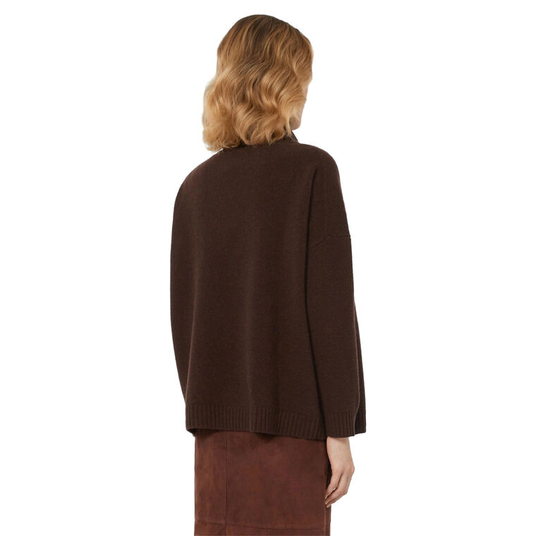Borgia Wool Knit Long Sleeve Turtleneck Sweater image number null