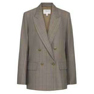 Harper Stretch-Wool Blazer