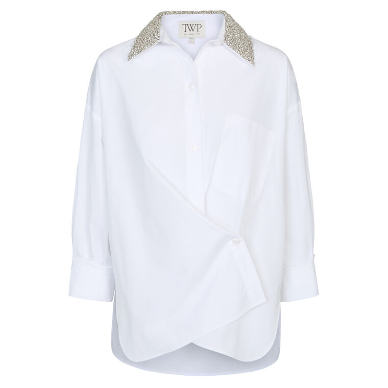 New Earl Shirt With Crystal Collar image number null
