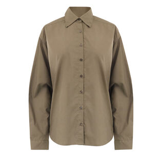 Phoebe Long Sleeve Poplin Shirt