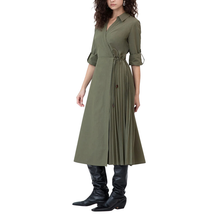 Long Sleeve Midi Shivon Dress image number null