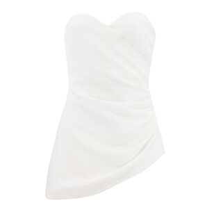 Zalik Strapless Sweetheart Neckline Romper