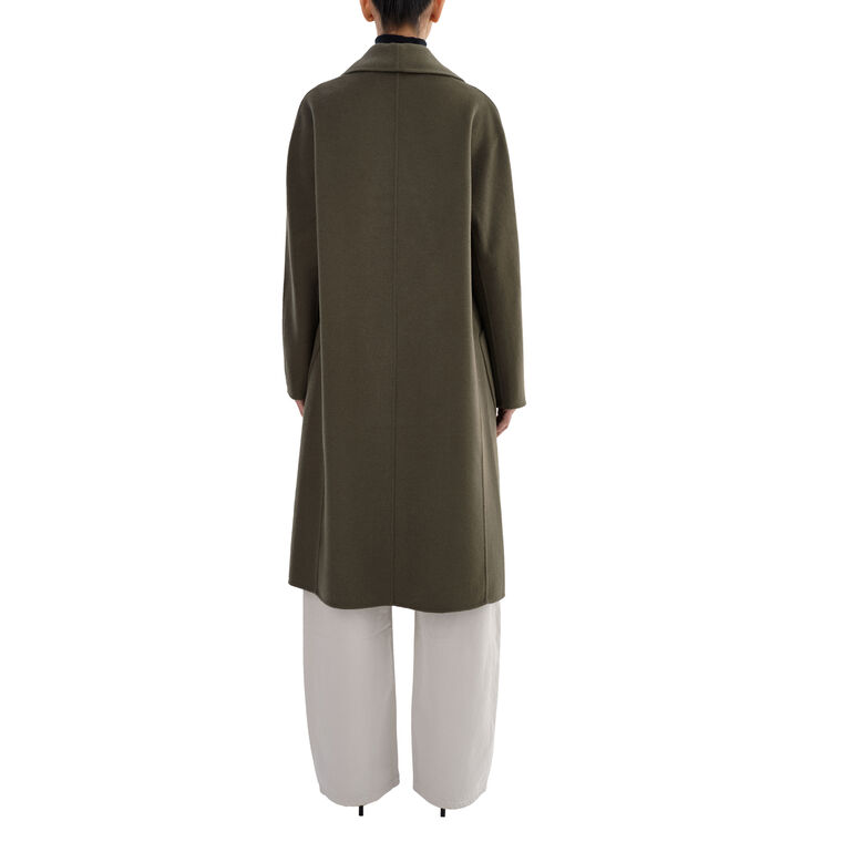 Thara Shawl Collar Wool Coat image number null