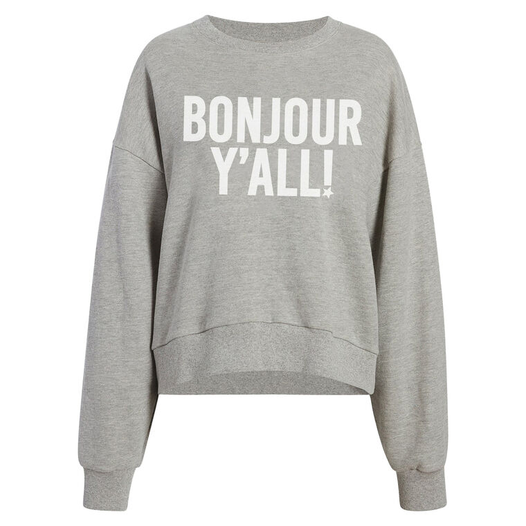 Bonjour Y'all Brandy Pullover image number null