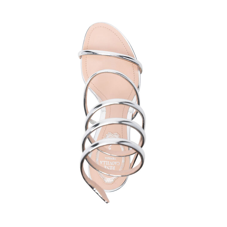 Cleo 80mm Mirrored Sandal image number null