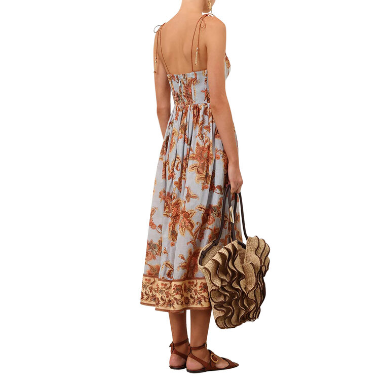 Aster Corset Midi Dress image number null