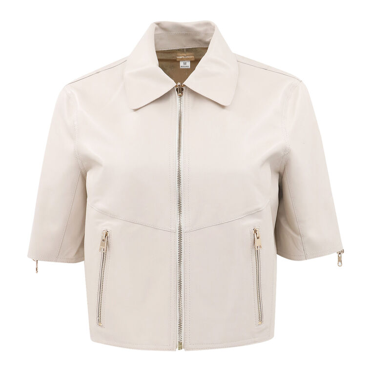 Sevana Reversible Leather Jacket image number null