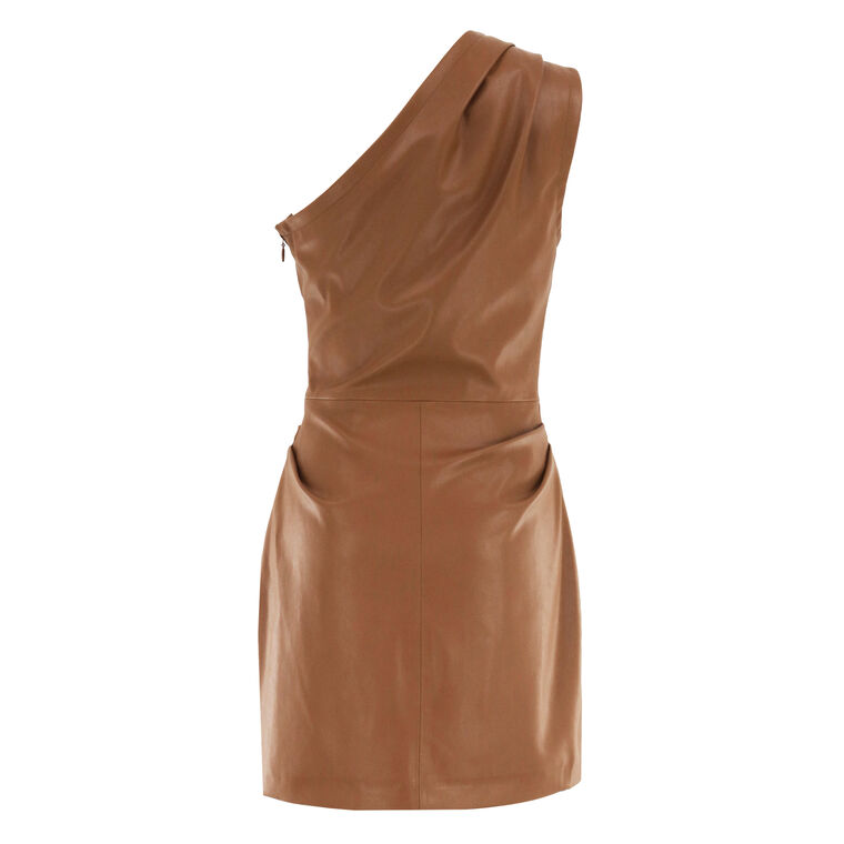 Pelle Faux Leather Dress image number null