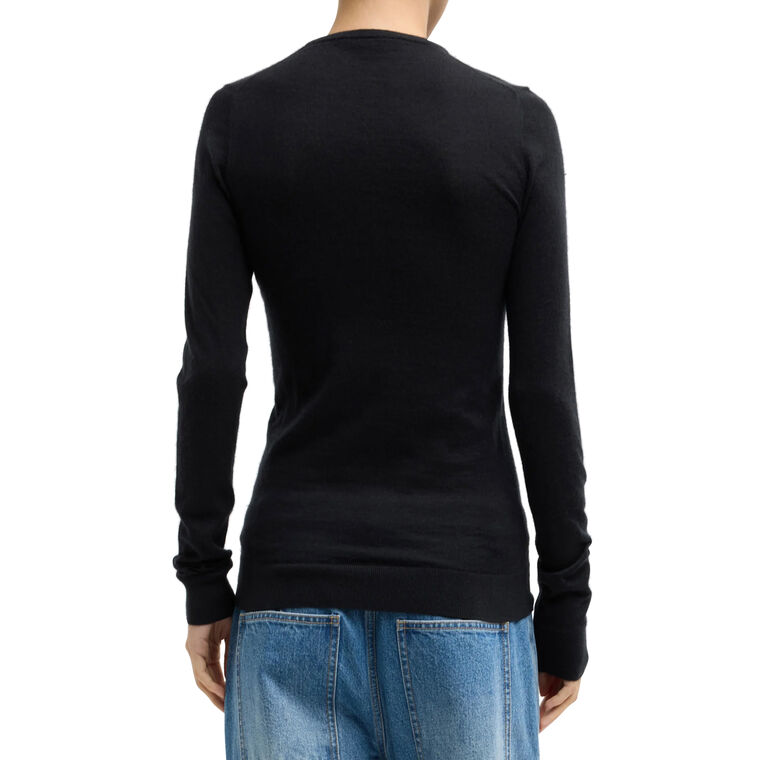 Tissue Cashmere Crewneck Pullover image number null
