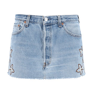 Vintage Rodeo Denim Mini Skirt