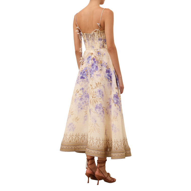 Dawning Sleeveless Midi Picnic Dress image number null
