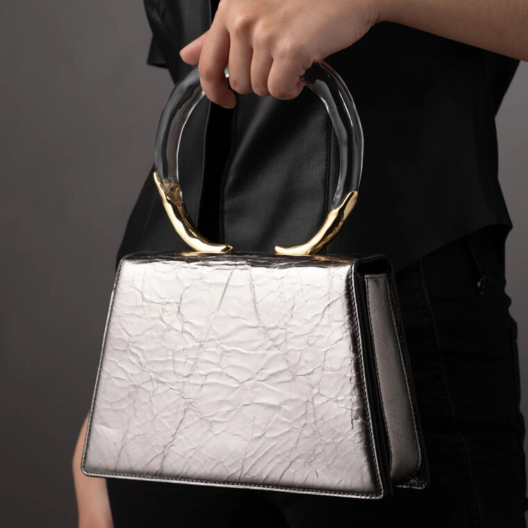 Lucite Quad Handbag image number null