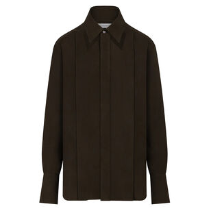 Cut Out Collar Blouse