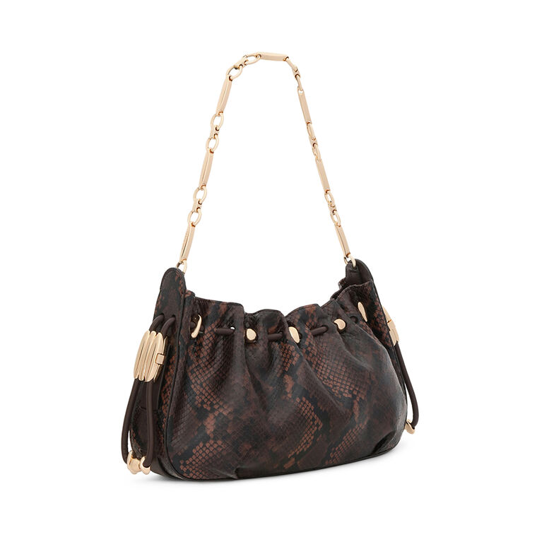 Halcyon Snake Print Clutch image number null