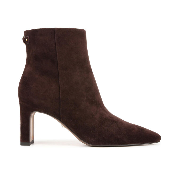 Saige Suede Ankle Bootie image number null