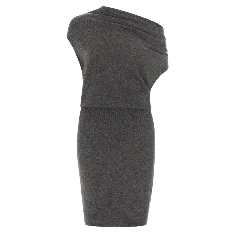 The Lori Sleeveless Cashmere Mini Dress image number null