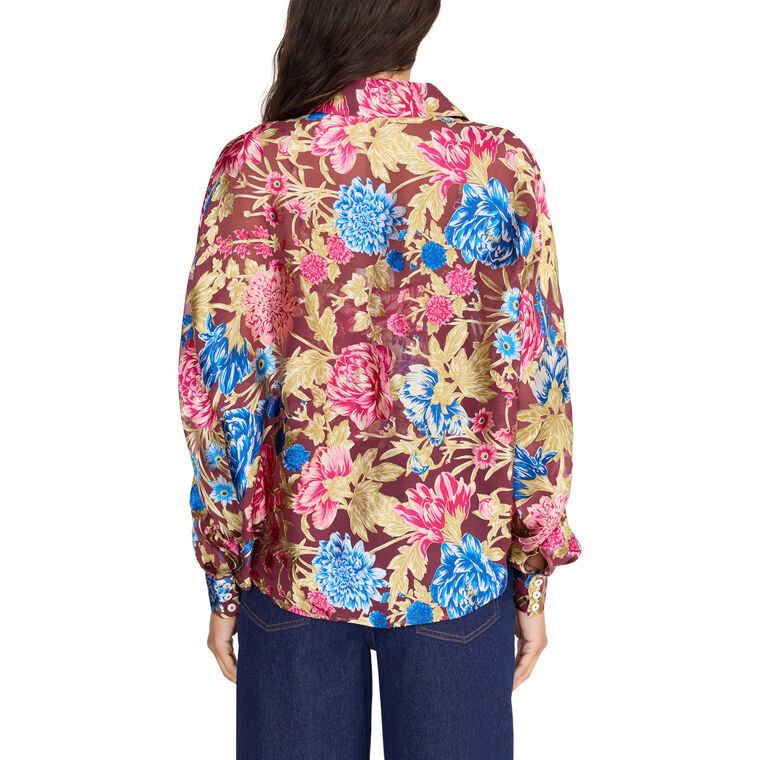 Rosario Long Sleeve Button-Up Top image number null