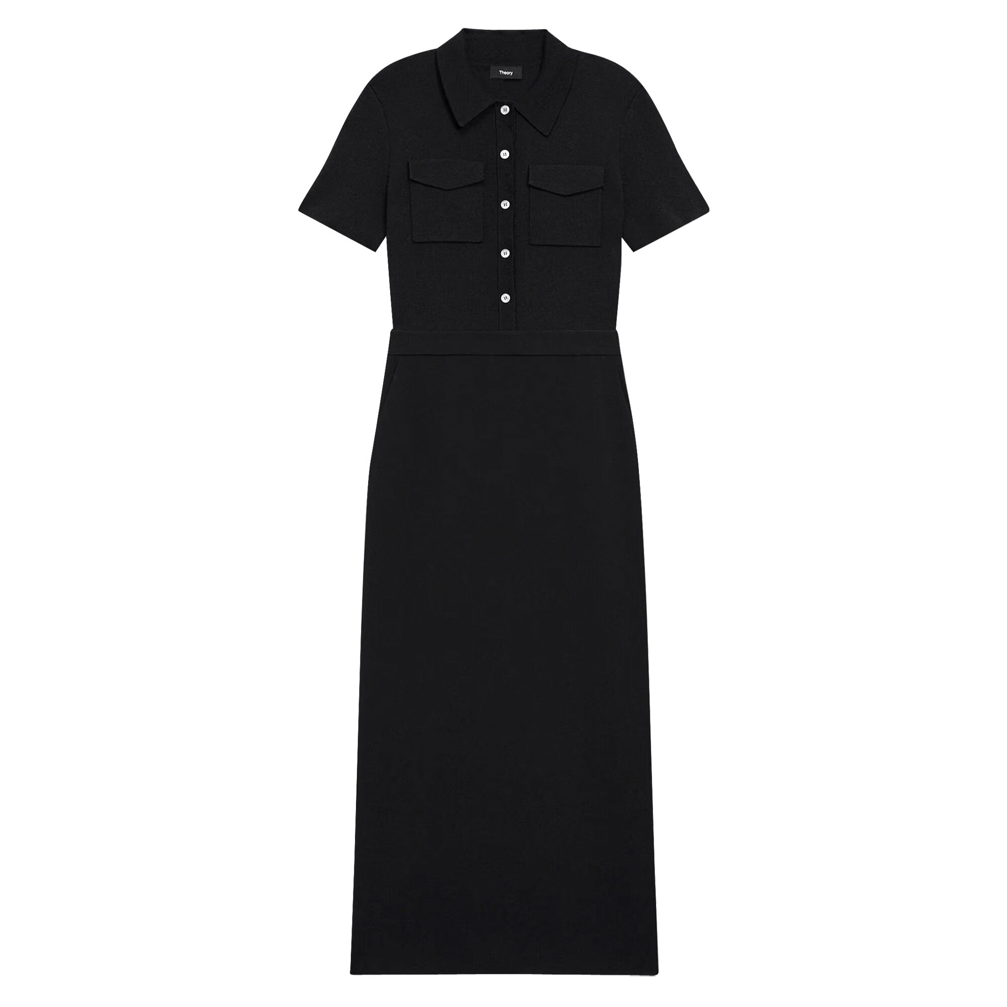 Admiral Crepe Military Midi Dress