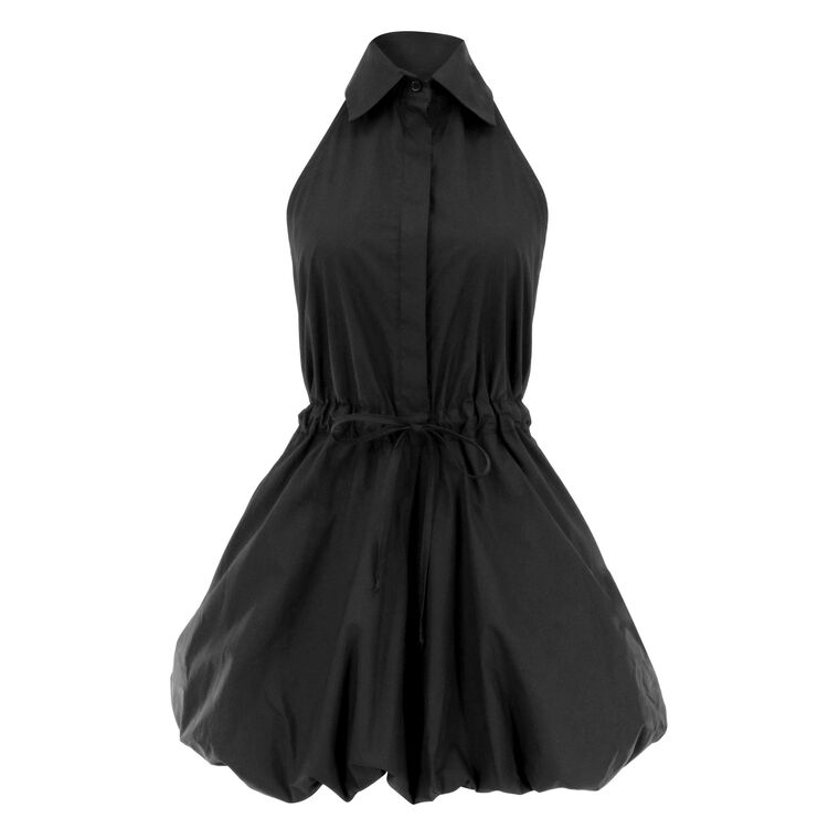 Halterneck Bubble Mini Dress image number null