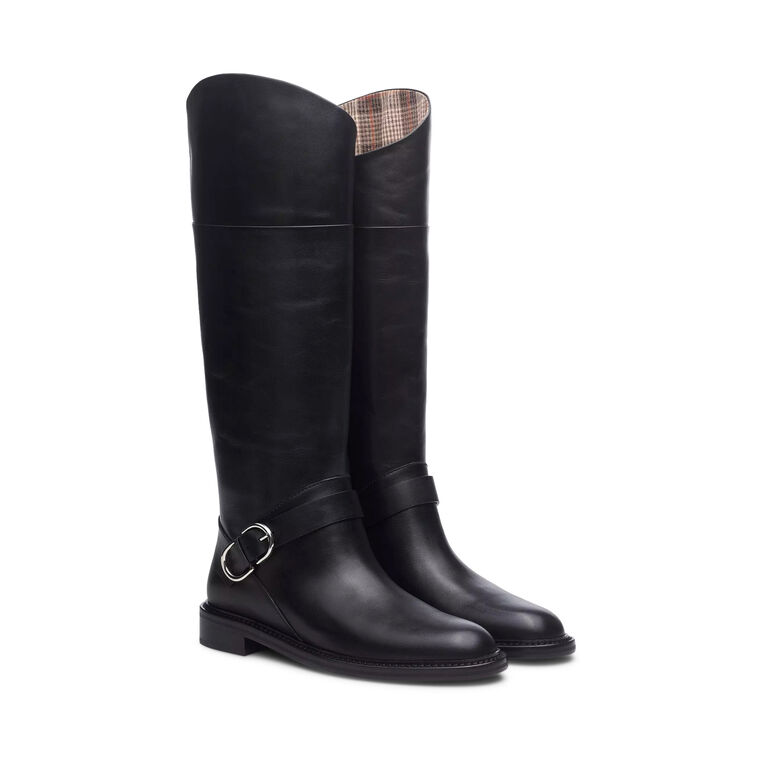 Hayden Leather Riding Boot image number null