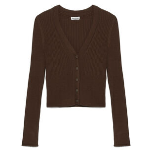 Ailany Rib Knit Cardigan