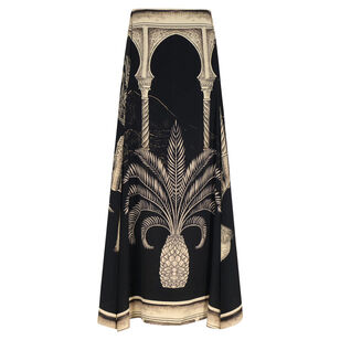 Poems Of The Sea Midi Skirt
