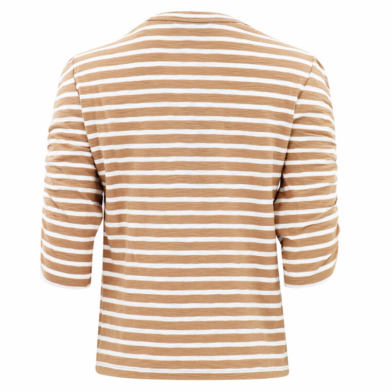 Netto Ruched-Sleeve Tee image number null