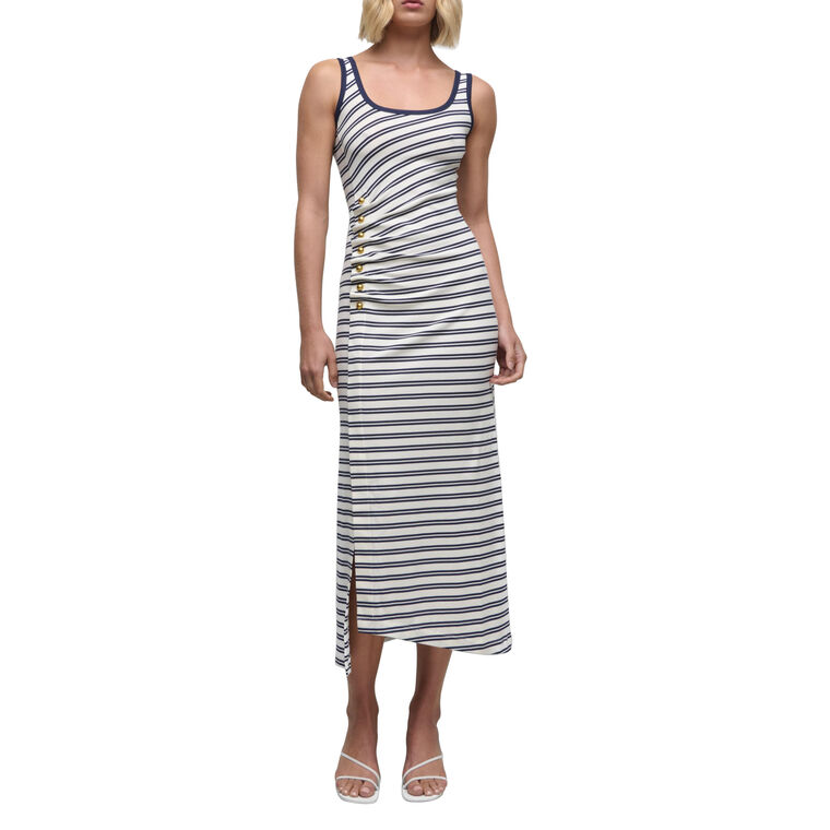 Becker Cotton Jersey Midi Dress image number null