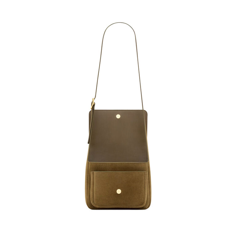 Niki Suede Satchel image number null
