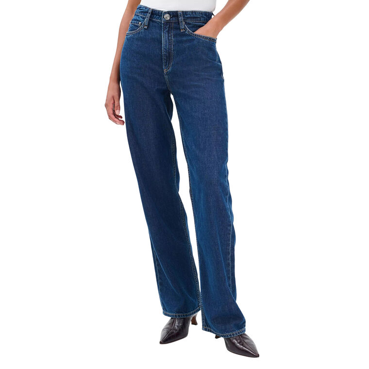 Logan Mid Rise Wide Leg Jean image number null
