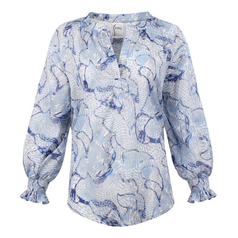 Sophia Sea Spray Print Popover Top image number null