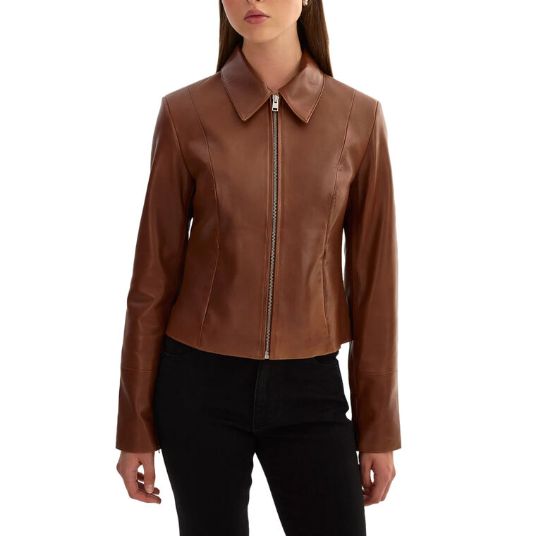 Oceana Leather Jacket image number null