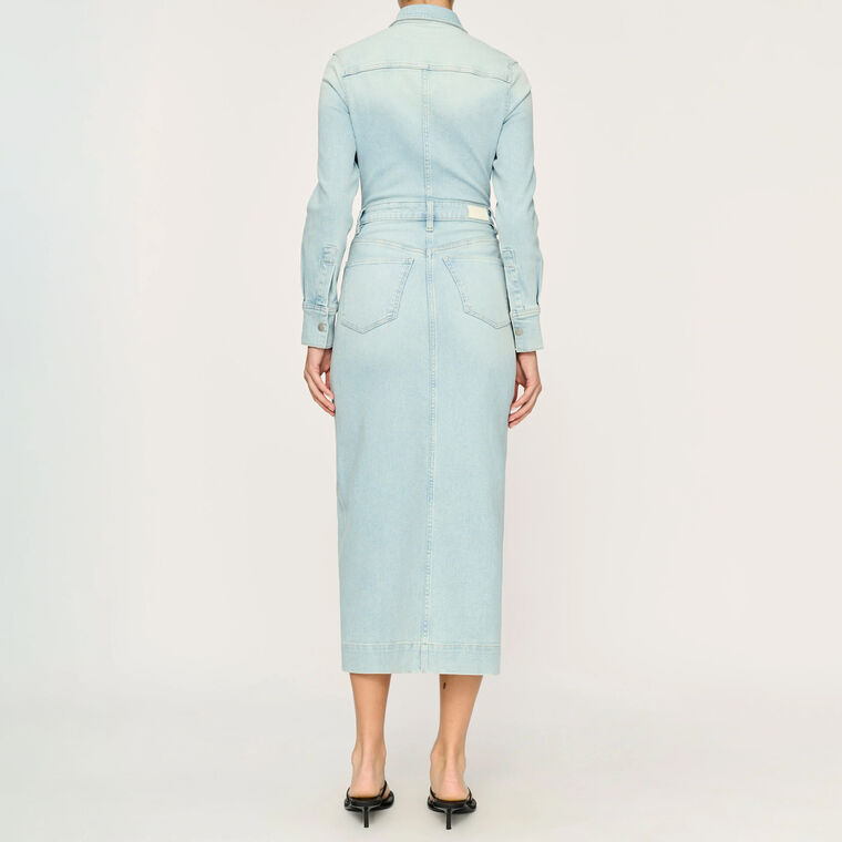 Freja Denim Midi Dress image number null